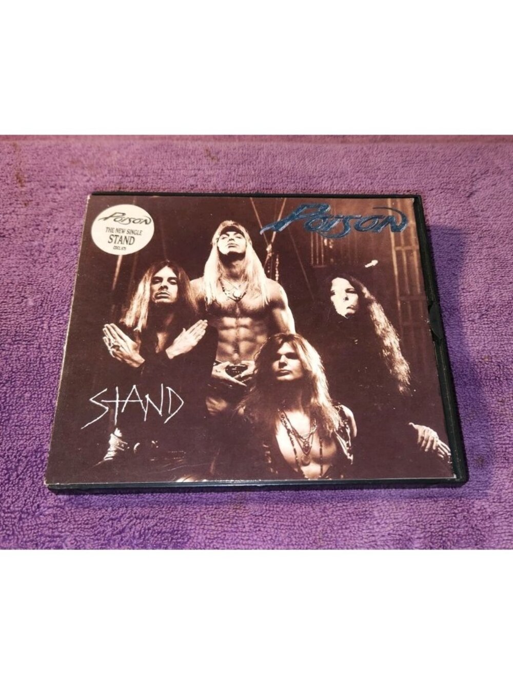POISON import cd STAND  Promo Maxi Single CD, 4 trax